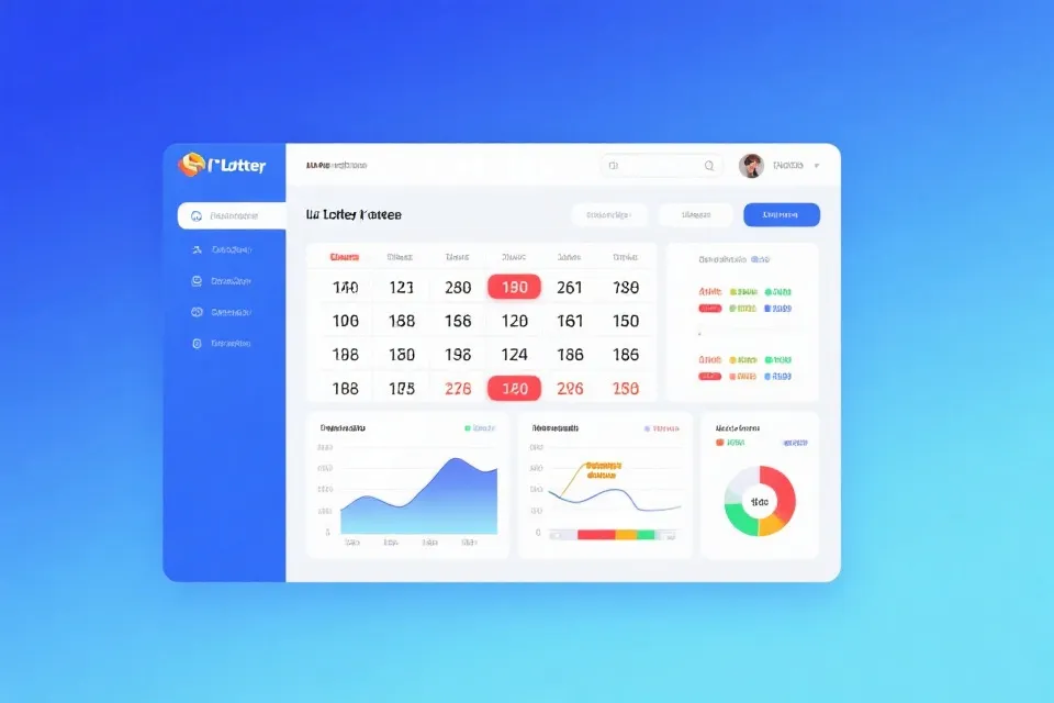 开奖与走势信息示意图